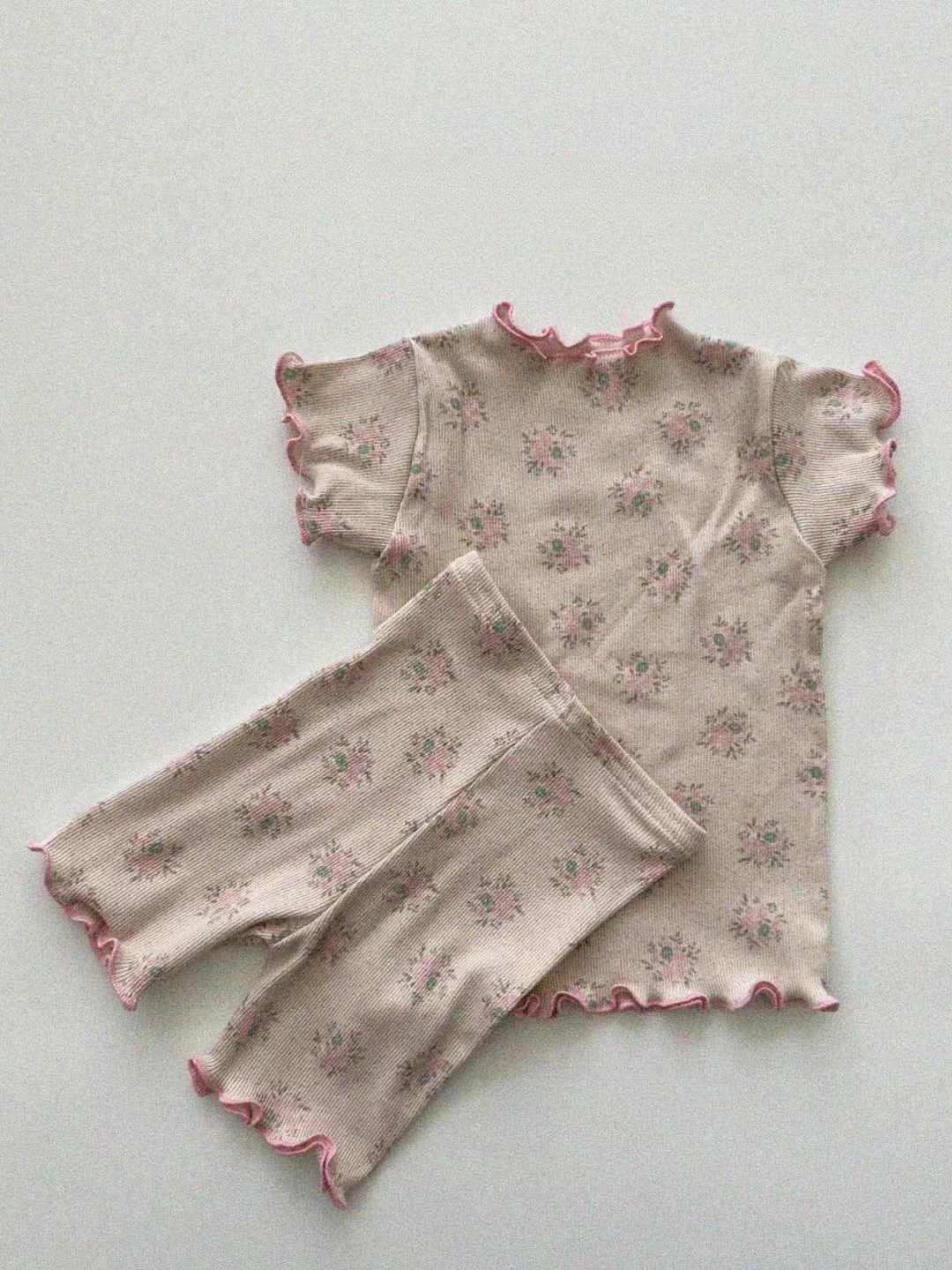 Summer Flower Homewear Kids Set *2 Colors