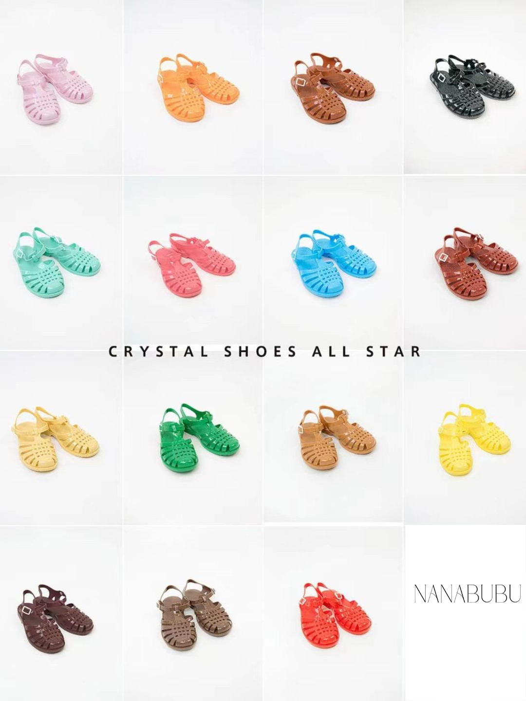 Strap Flat Sandals (Junior) *15 Colors