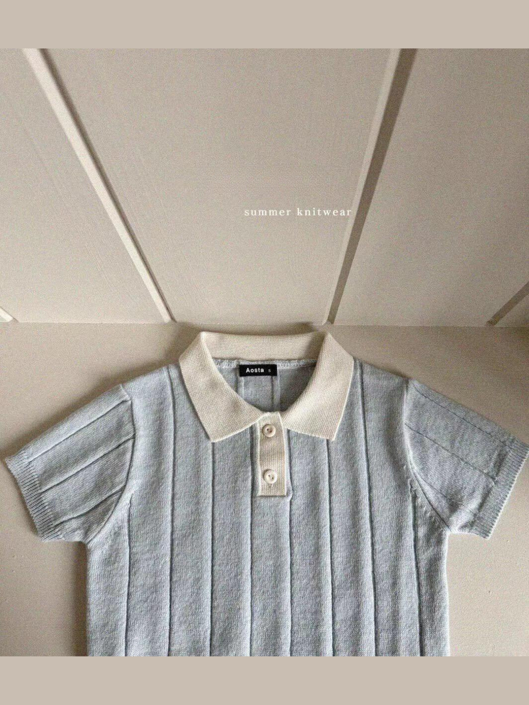 Gentle Knit Tee *3 Colors