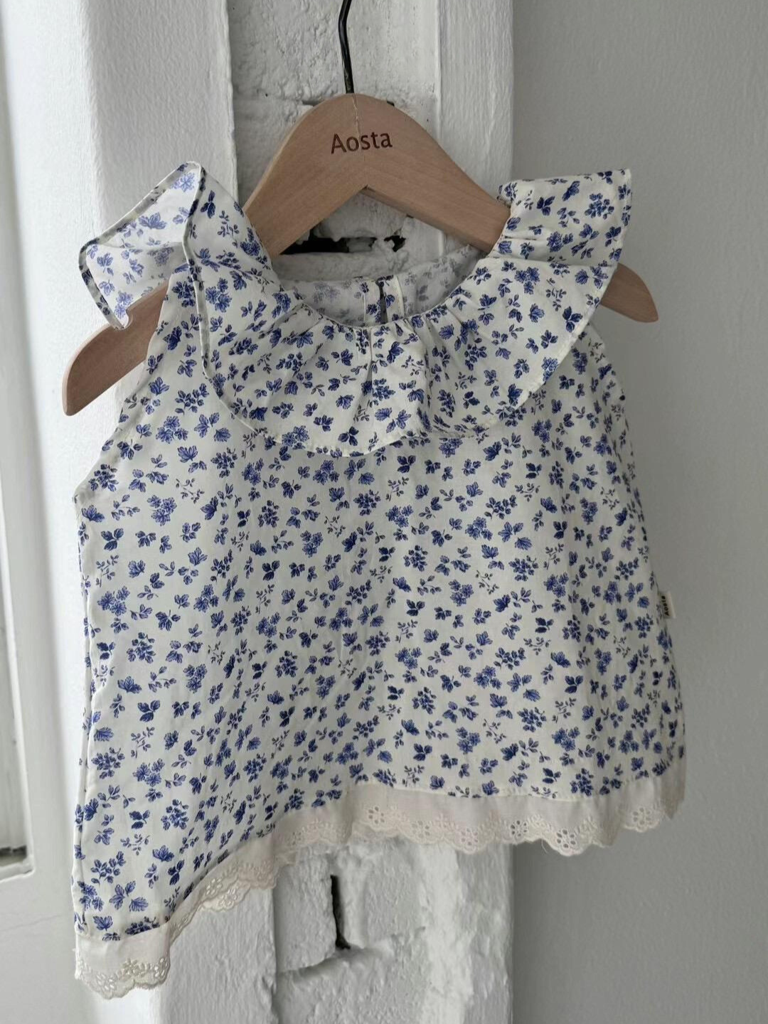 Coco Sleeveless Floral Kids Blouse *2 Colors