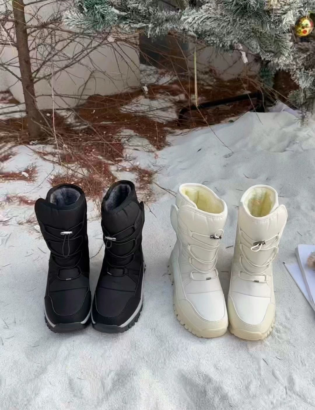 Fleeced Snow Boots