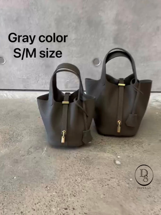 Mini Bucket Tote Bag