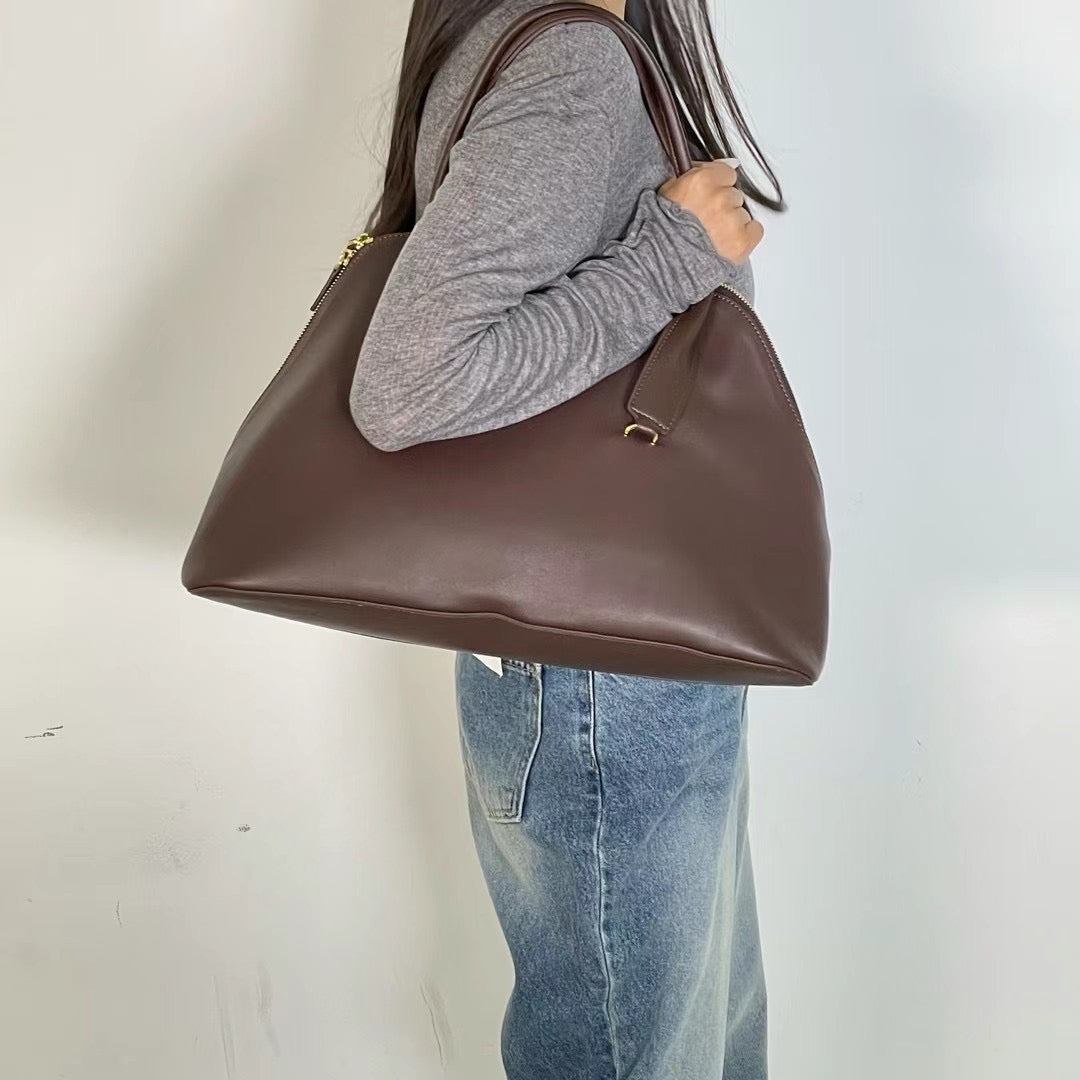 Classic Oversized Leather Tote