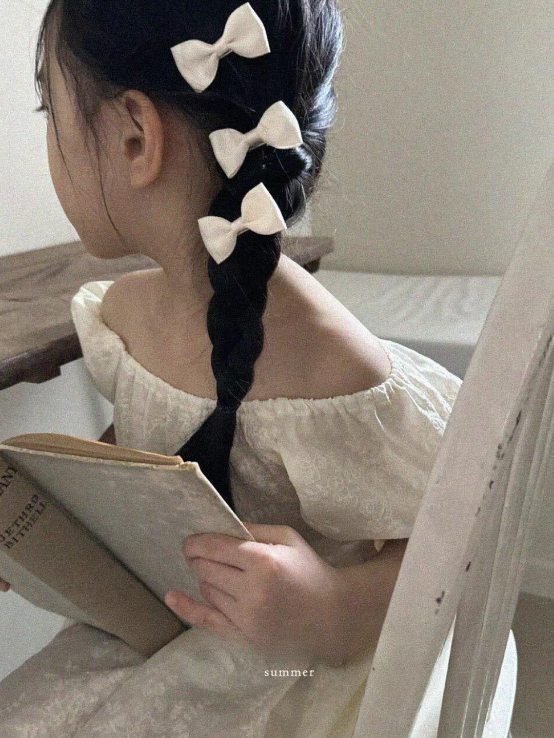 Ribbon Hair Clip *5 Colors