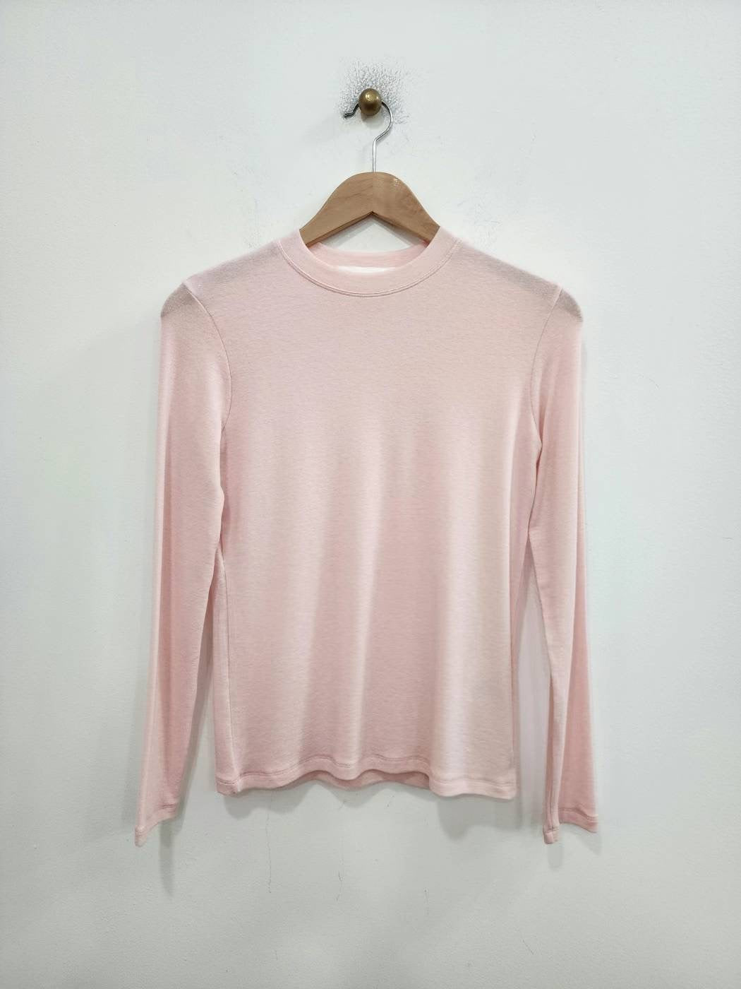 Wool Tencel Crewneck Tee