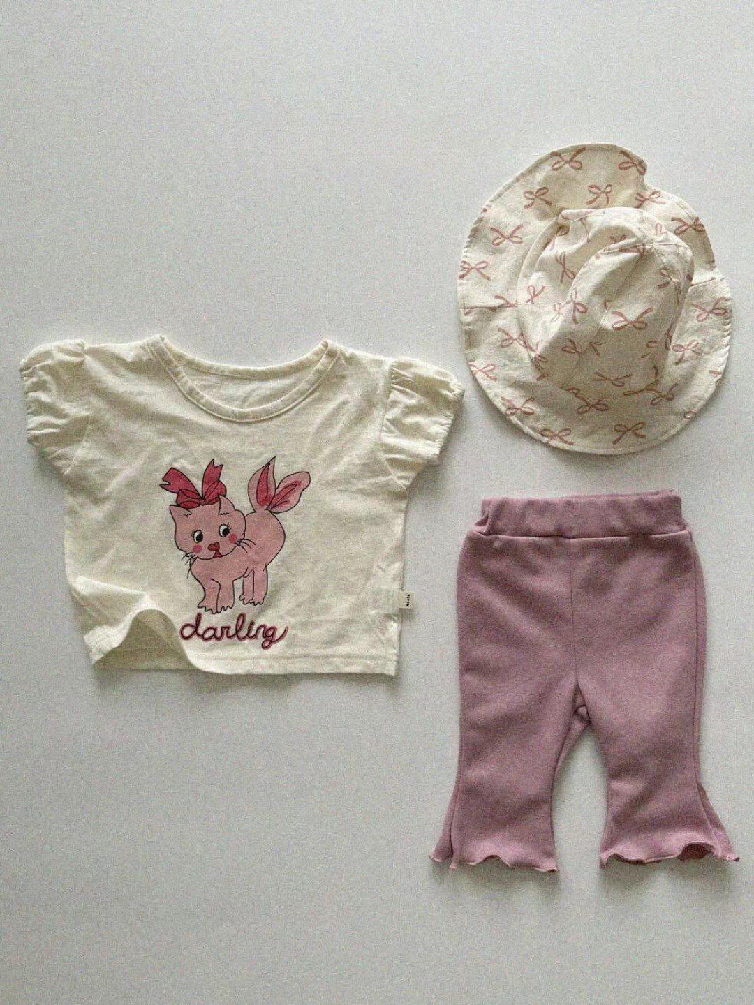 Darling Short Sleeved Kids Tee *2 Colors