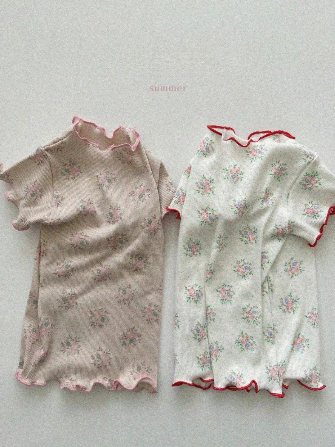 Summer Flower Homewear Kids Set *2 Colors