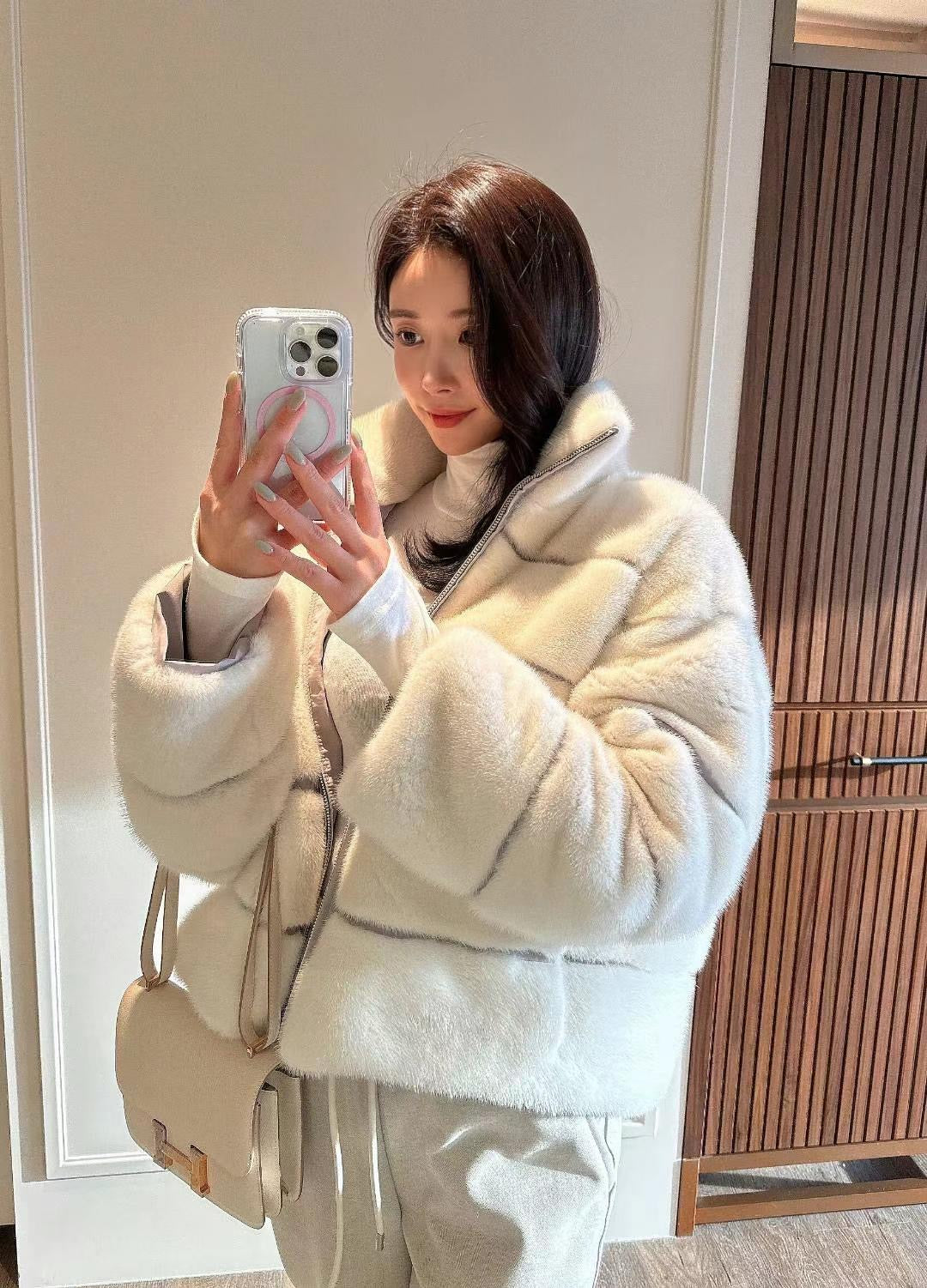 Two way Genuine Mink Coat