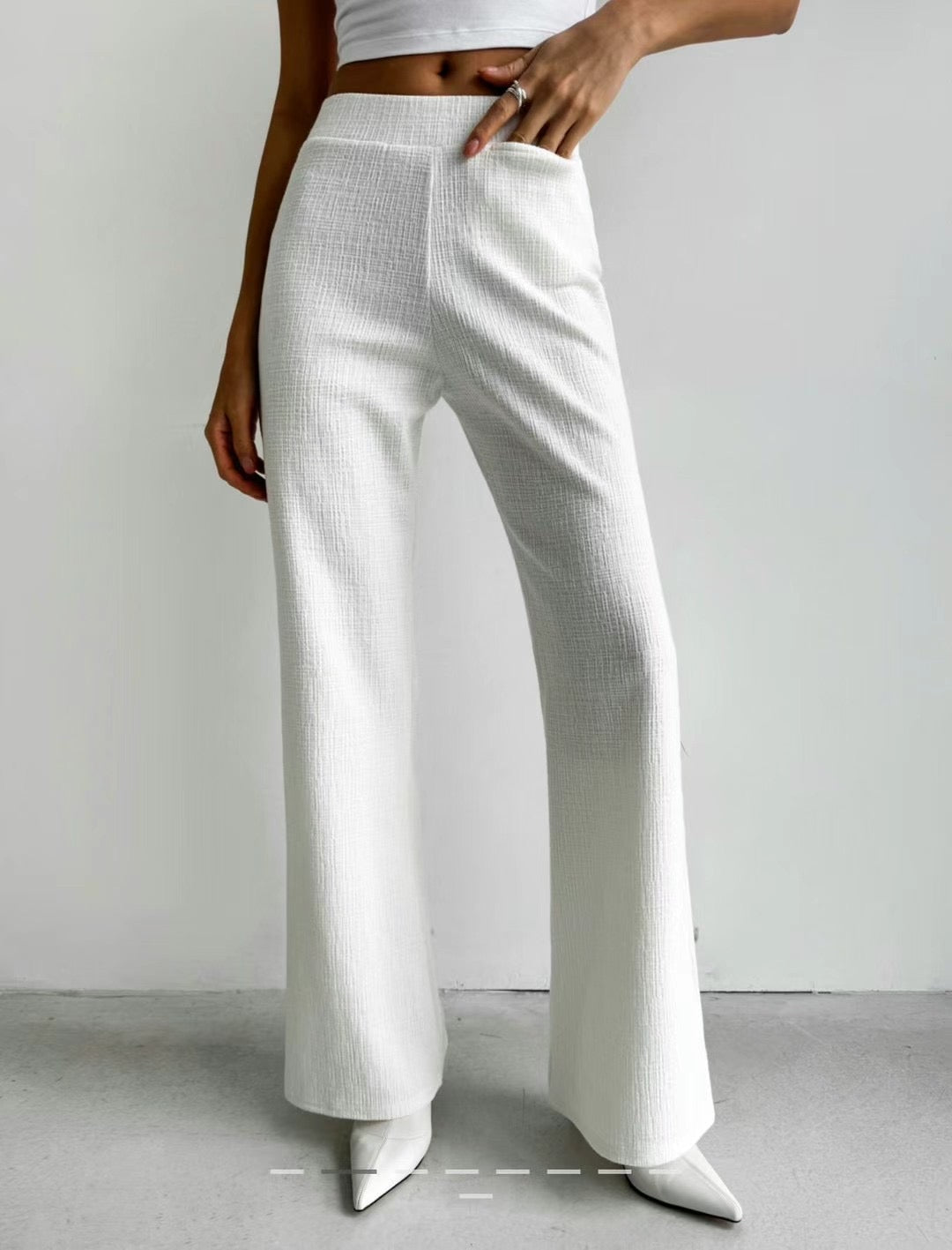 High Waist Flare Pants