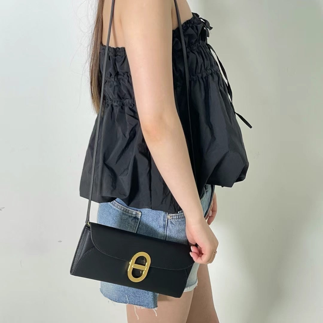 Genuine Leather Handmade Wallet Crossbody Bag