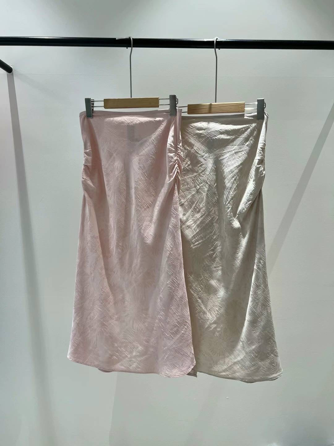 Luxe Satin Midi Skirt