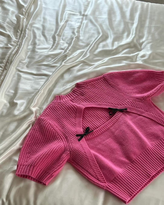 Reversible Sweater Cut Out