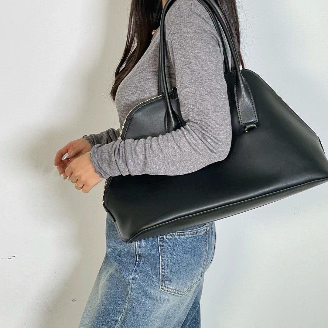 Classic Oversized Leather Tote