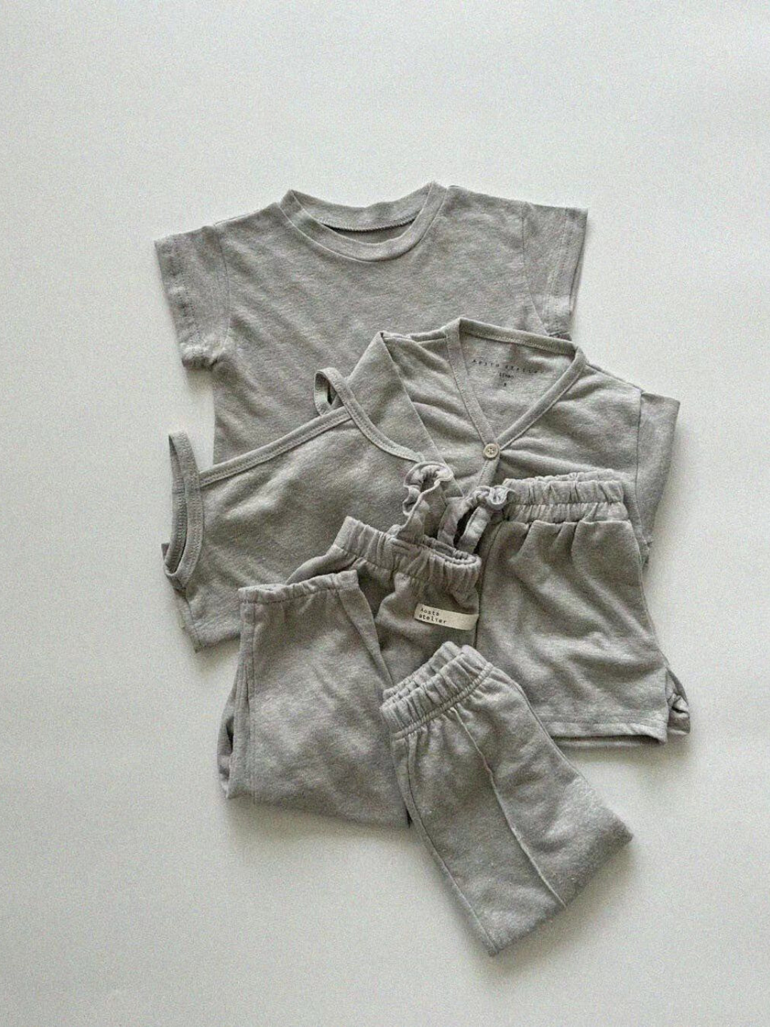 Printed Linen Kids Shorts *7 Colors