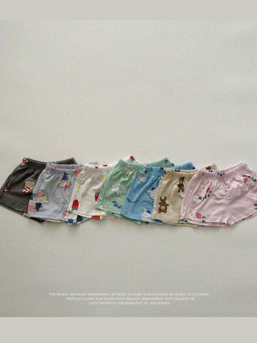 Summer Printed Kids Shorts *7 Colors