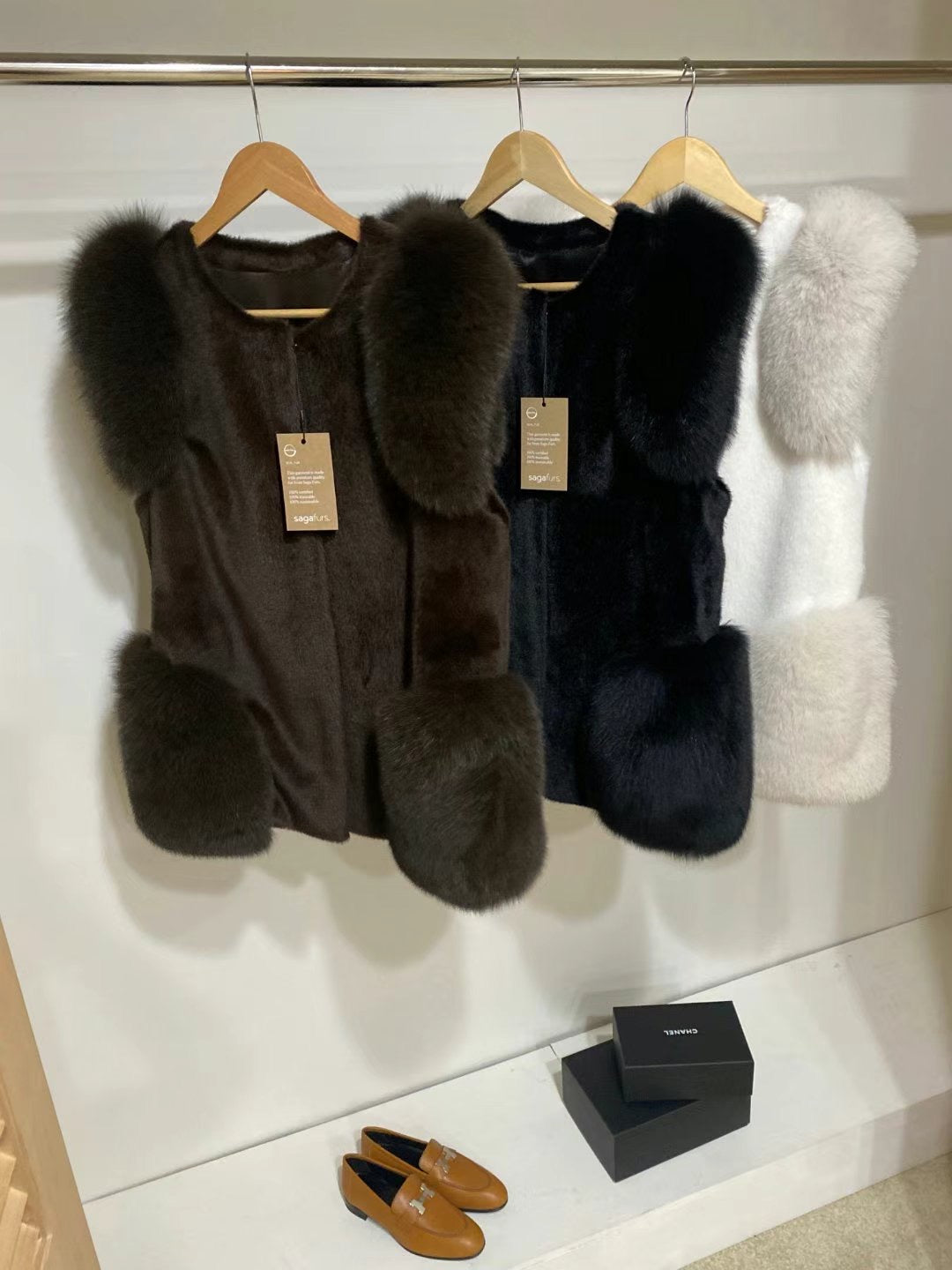 Sleeveless Saga Fur Vest