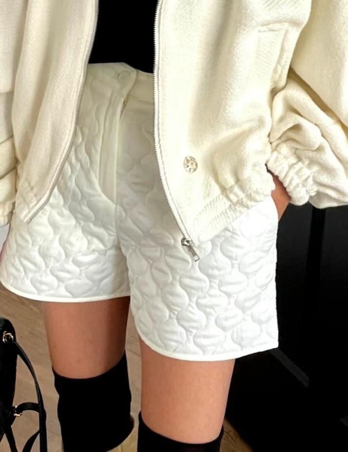 Ablering Duck Down Quilted Shorts