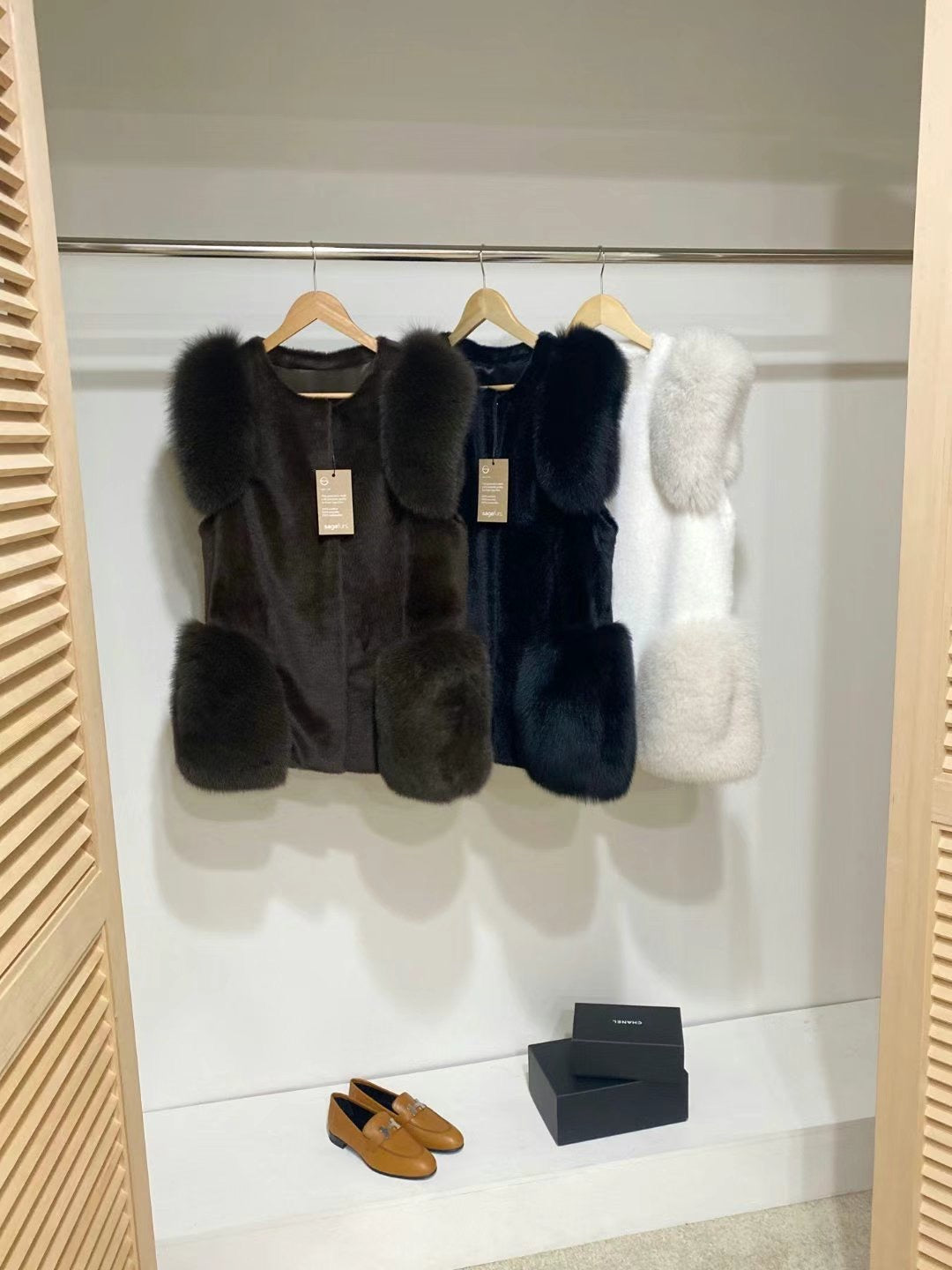 Sleeveless Saga Fur Vest