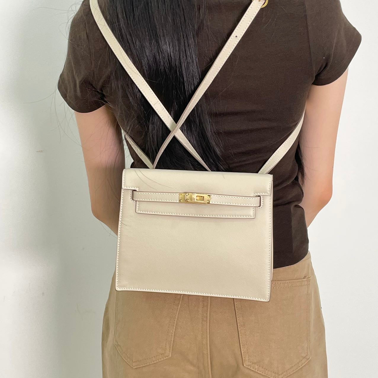 Handmade Leather Boxy Shoulder Bag