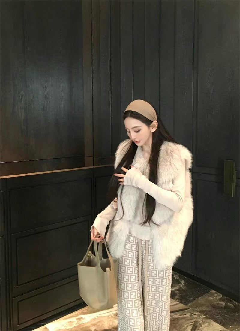 Longline Faux Fur Vest *3 colors