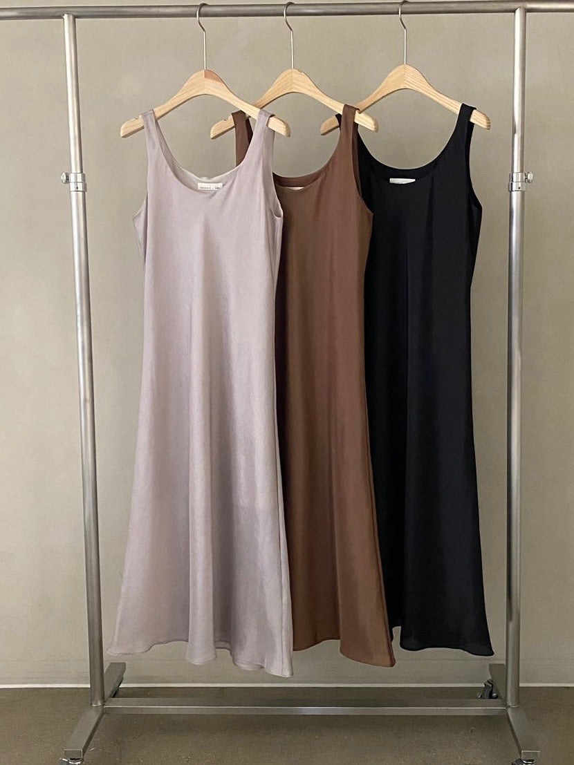 Lakeside Maxi Satin Dress