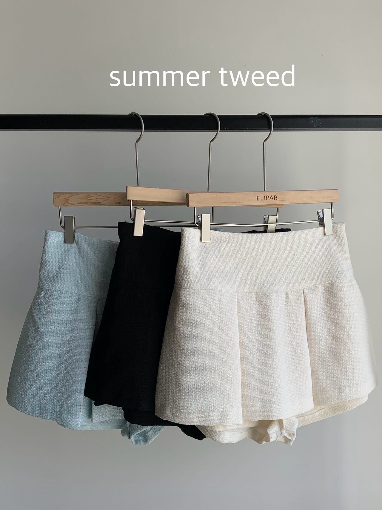 Summer Tweed Skort Set