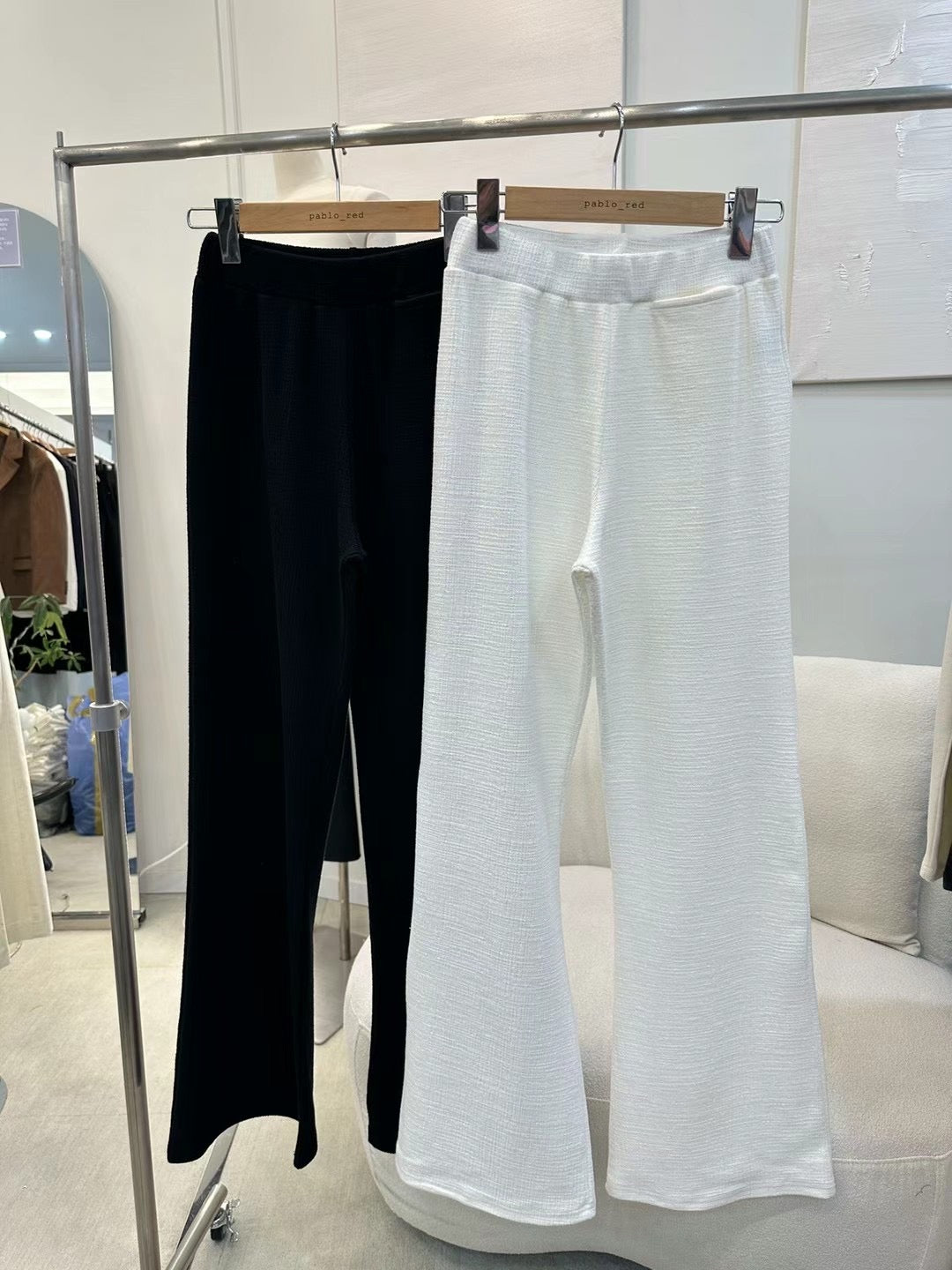 High Waist Flare Pants