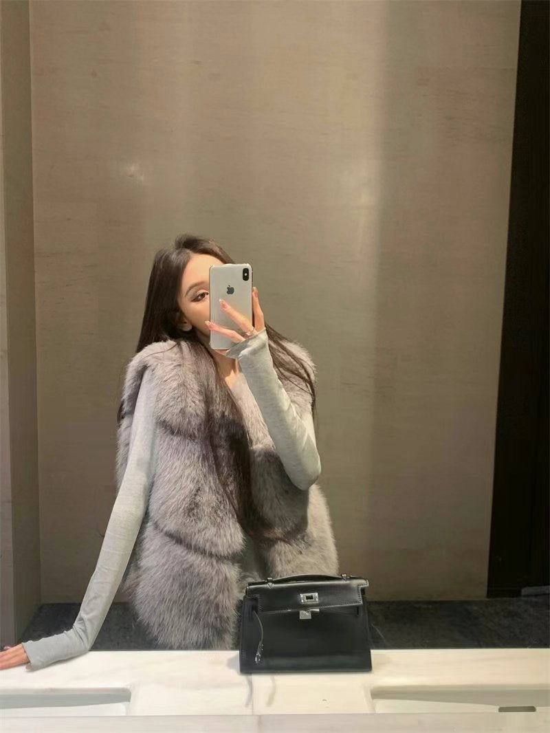 Longline Faux Fur Vest *3 colors