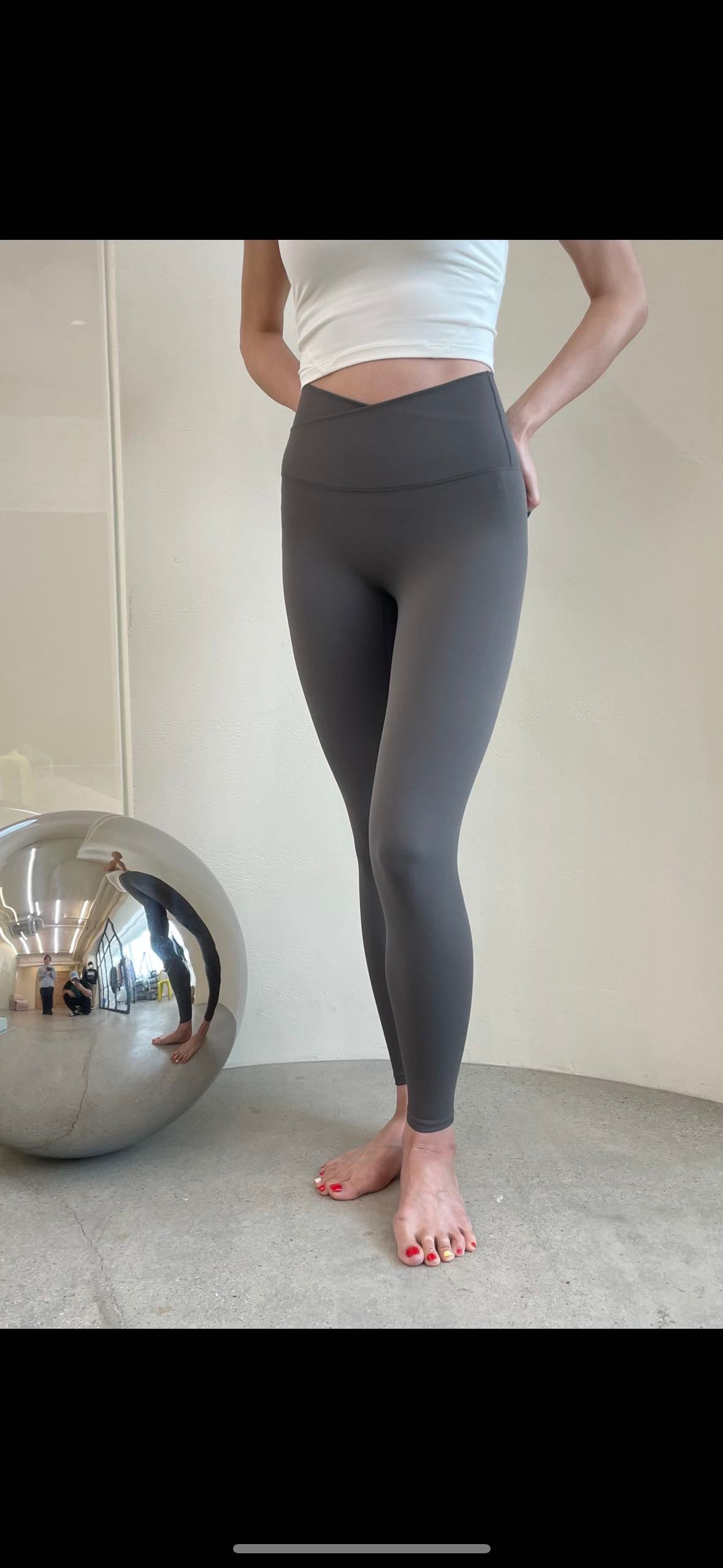 Classic Wrap Waist Leggings