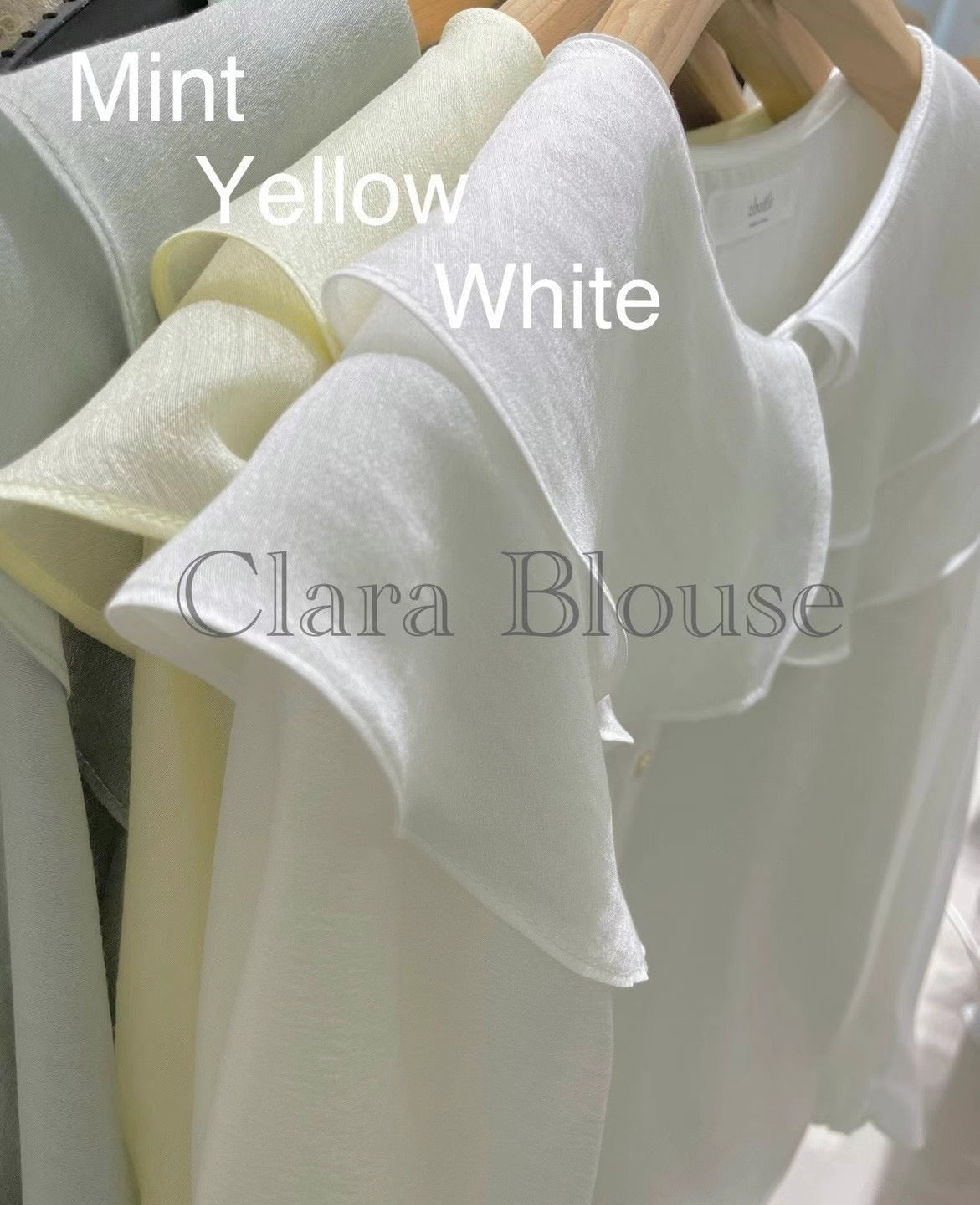 ‘Clara’ Chiffon Ruffled Blouse