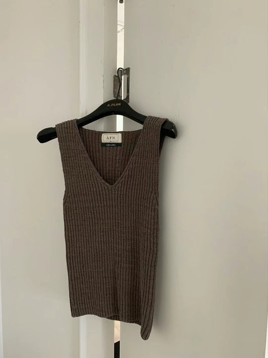 Tape Knit Tank Top