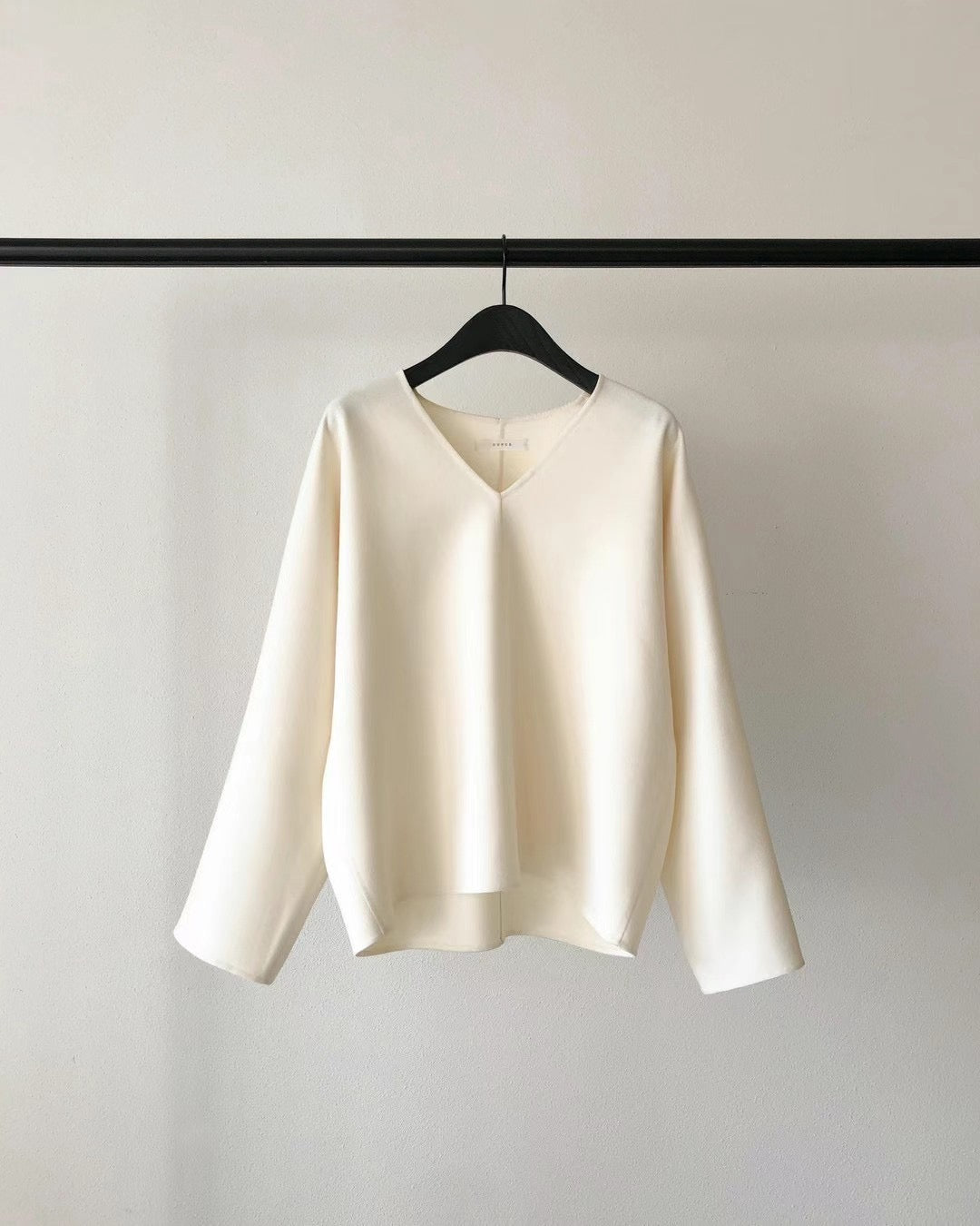 Handmade V neck Pullover Blouse