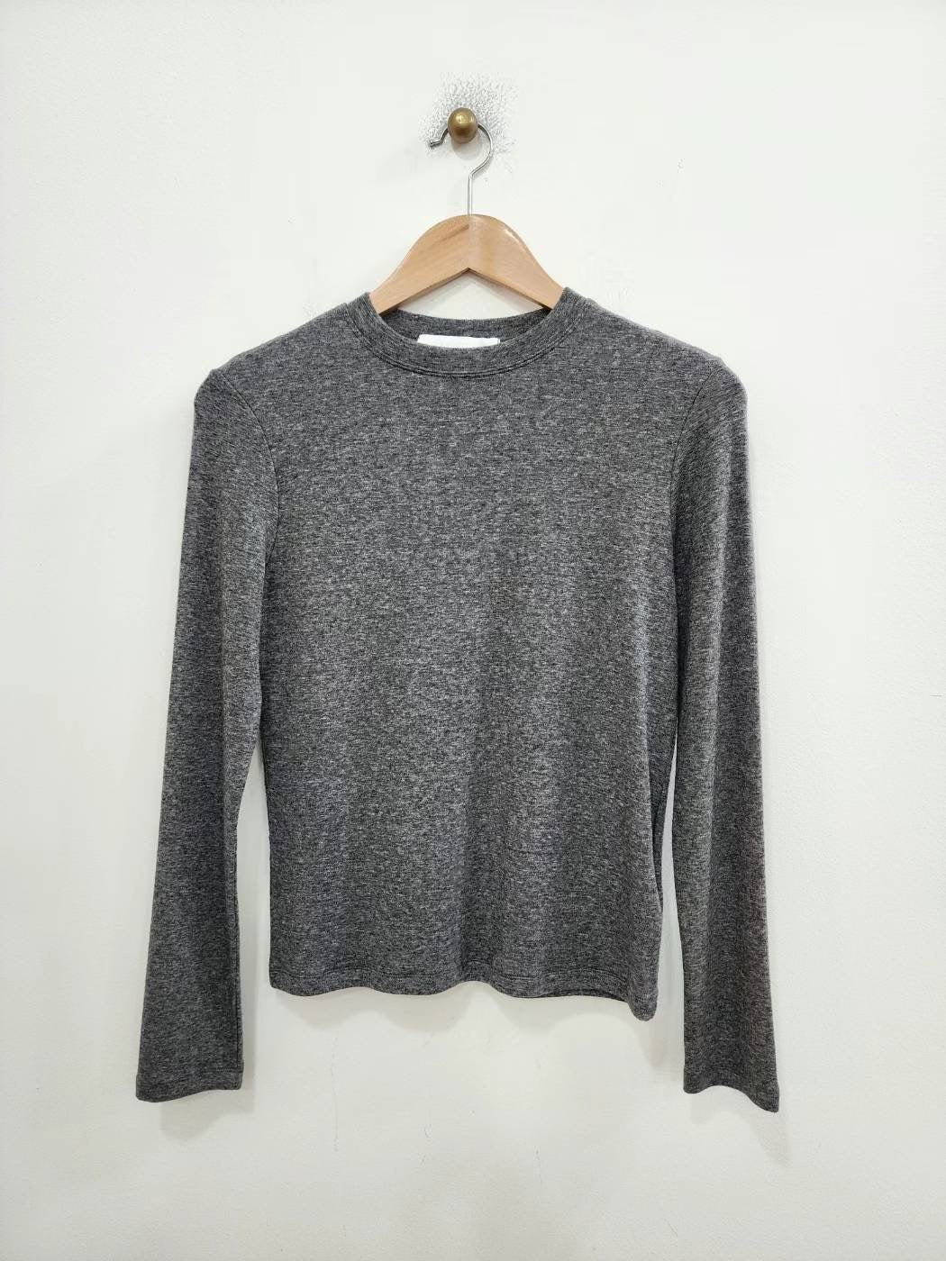 Wool Tencel Crewneck Tee