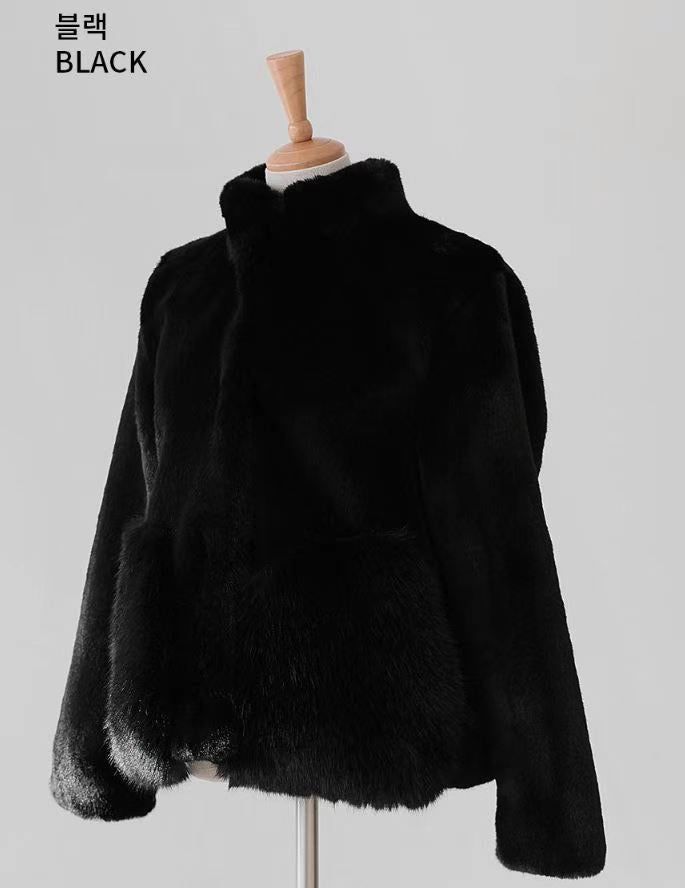 Merry J Fur Pocket Jacket *3 Colors