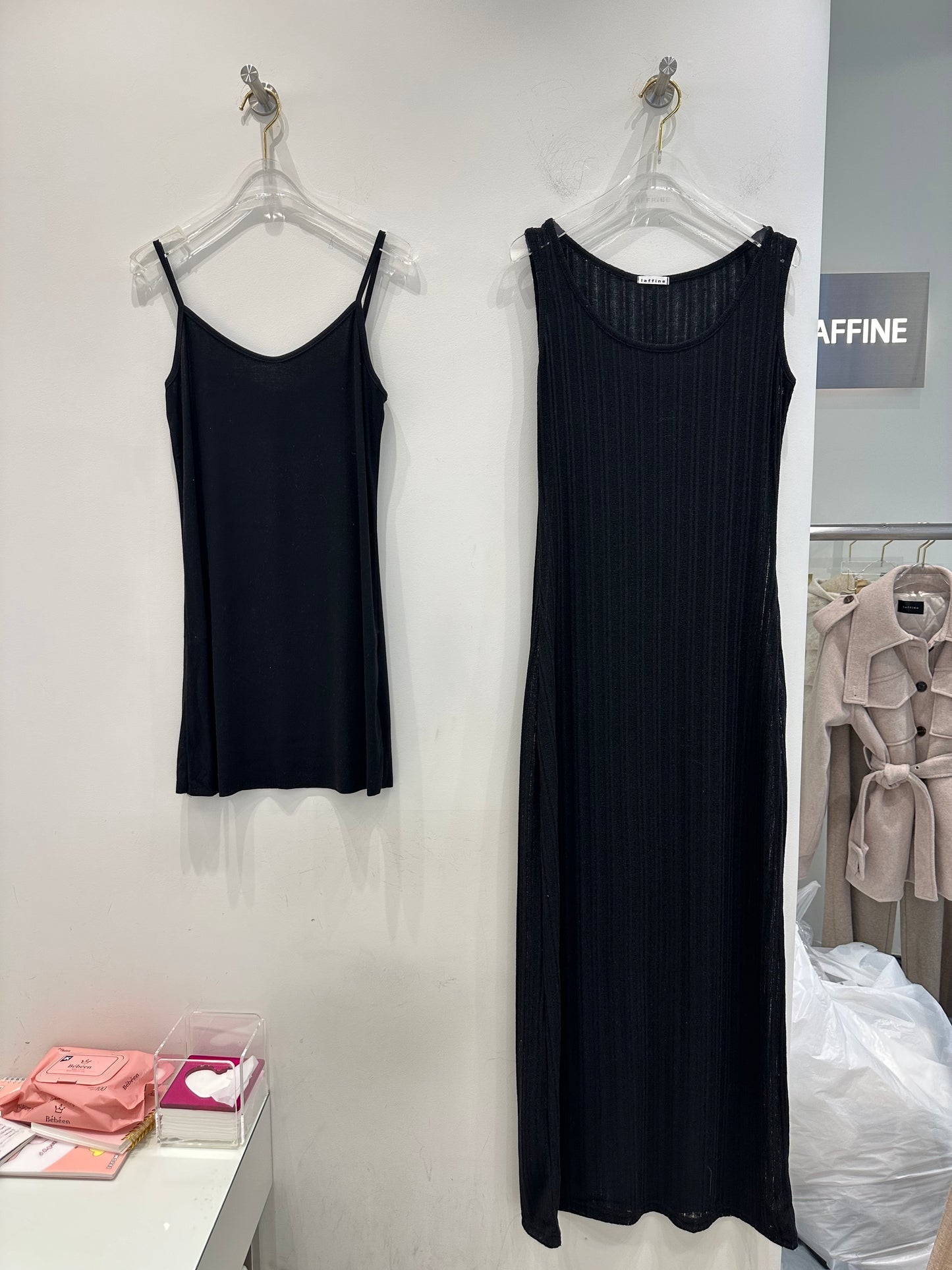 Sleeveless Knit Dress Set