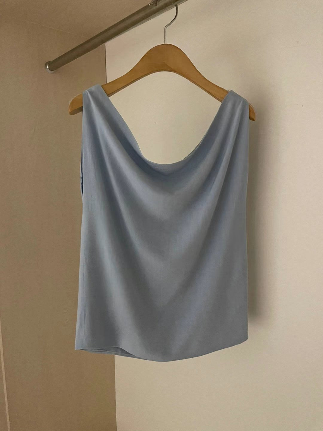 Draped Shell Top