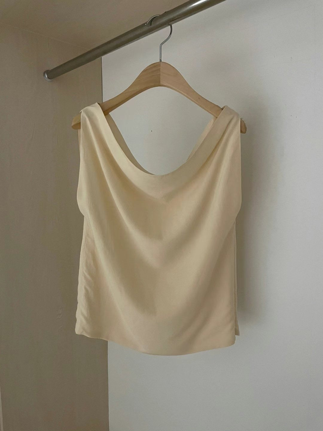 Draped Shell Top