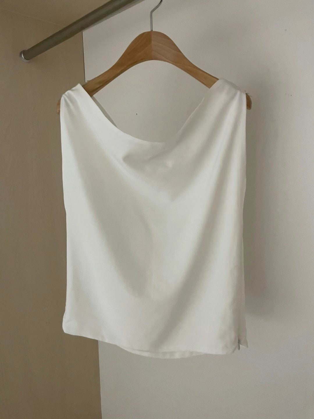 Draped Shell Top