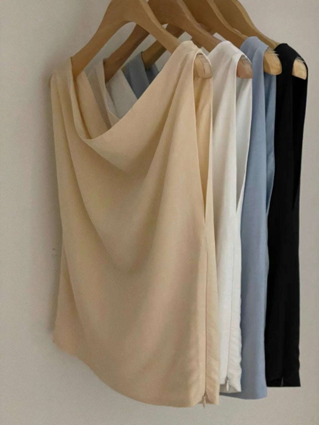 Draped Shell Top