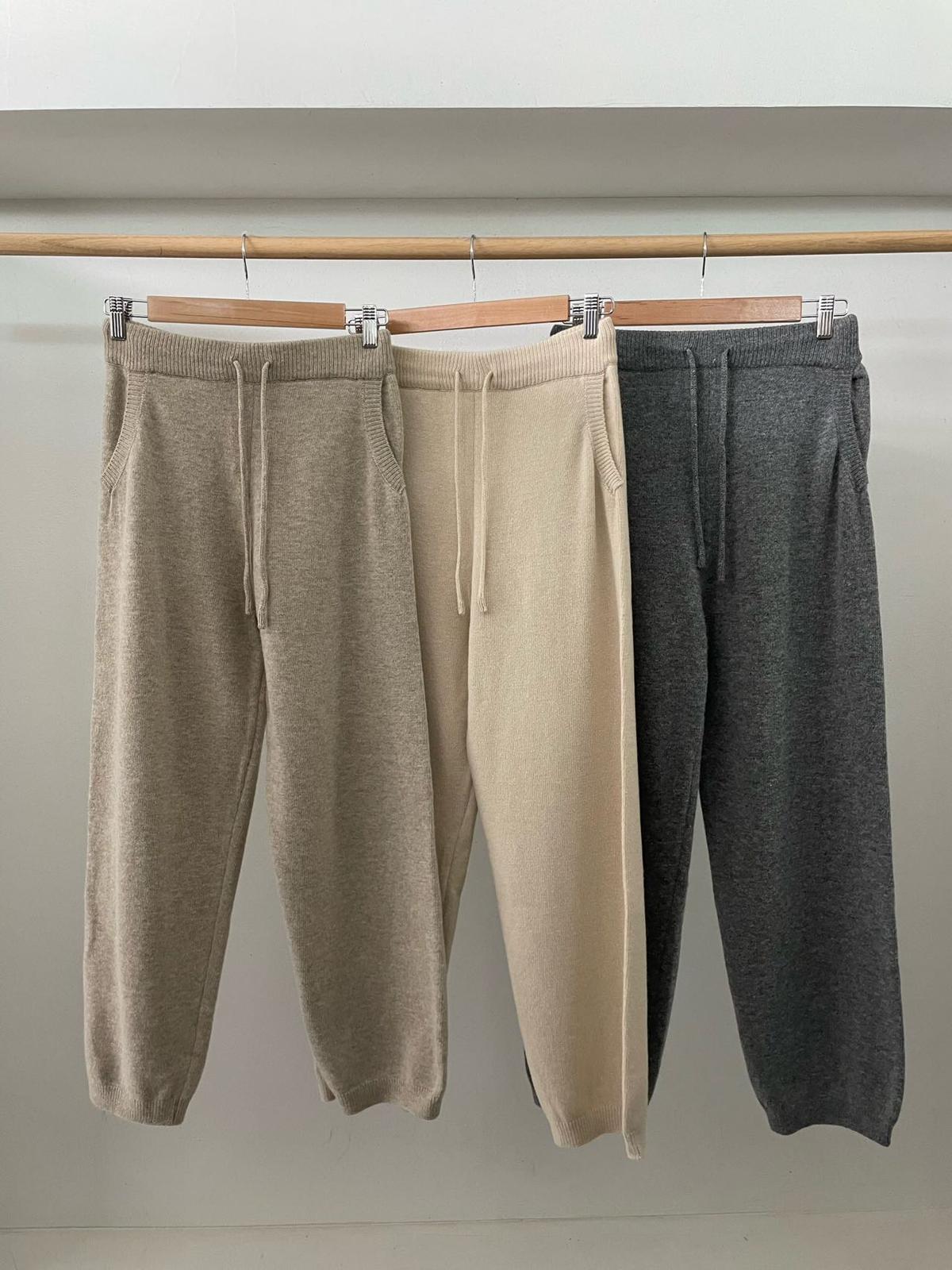 Cashmere Neutral Knit Hoodie & Jogger Loungewear Set *3 Colors