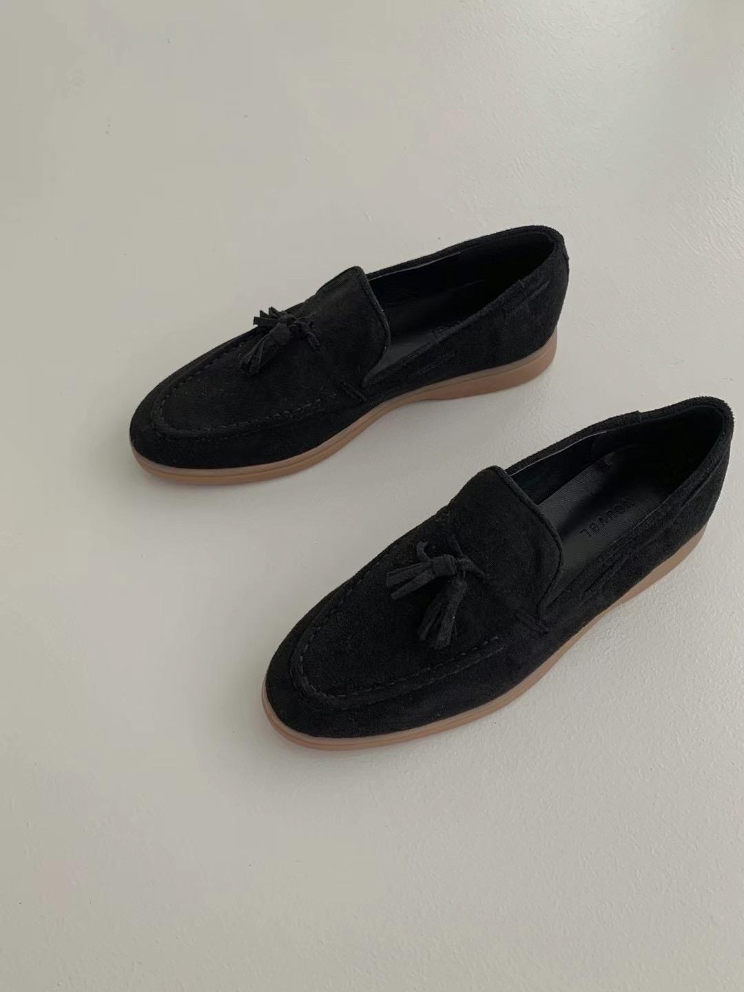 Velvet Tassel Loafers *3 Colors