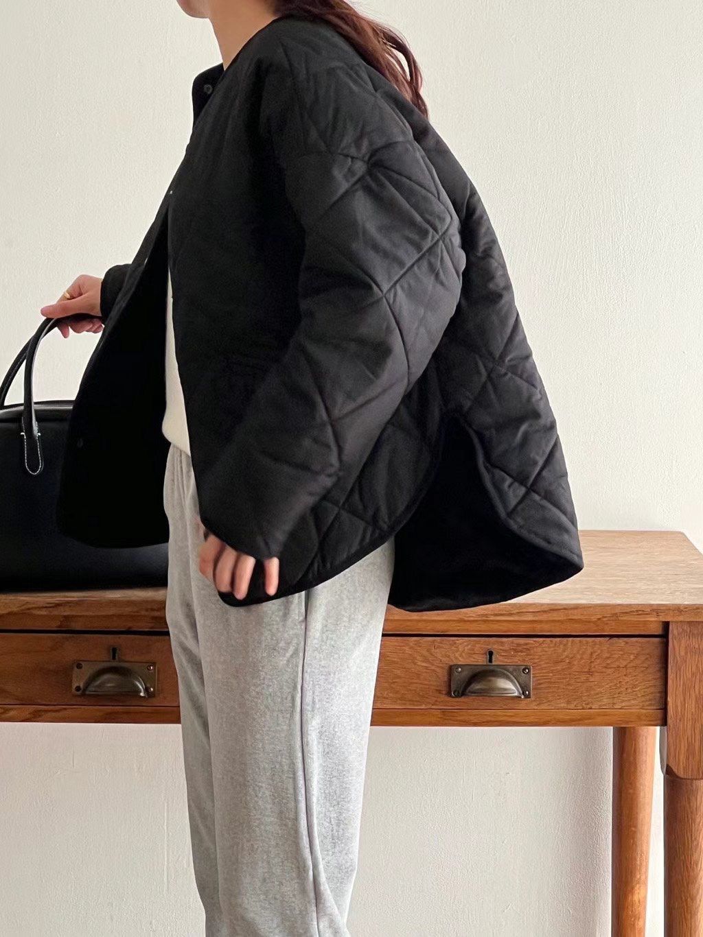 Moani Quilted Button Jacket *2 Colors