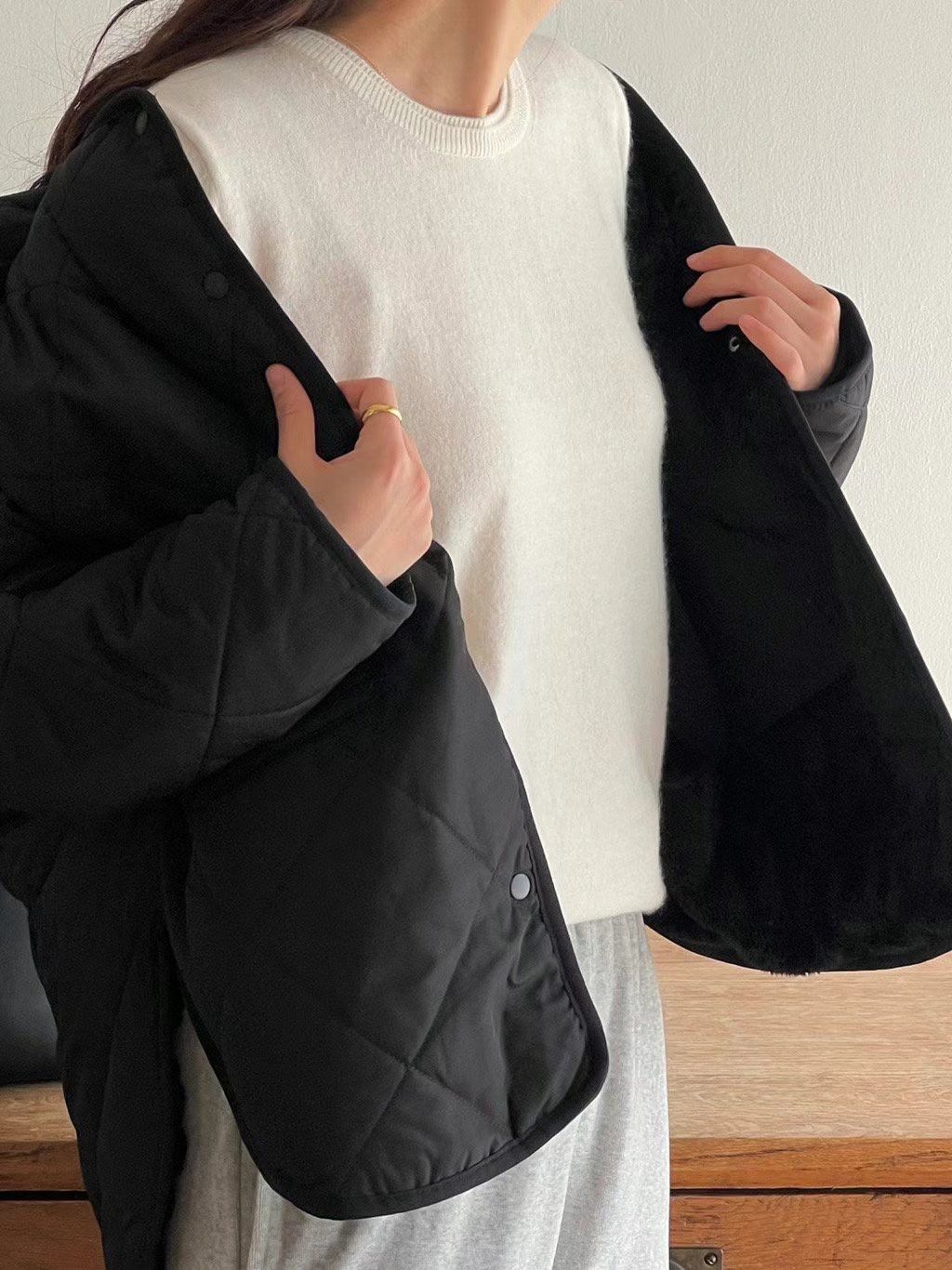 Moani Quilted Button Jacket *2 Colors