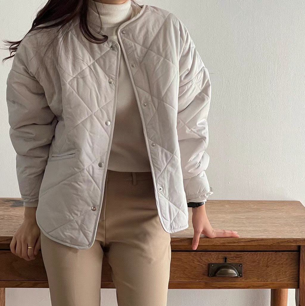 Moani Quilted Button Jacket *2 Colors