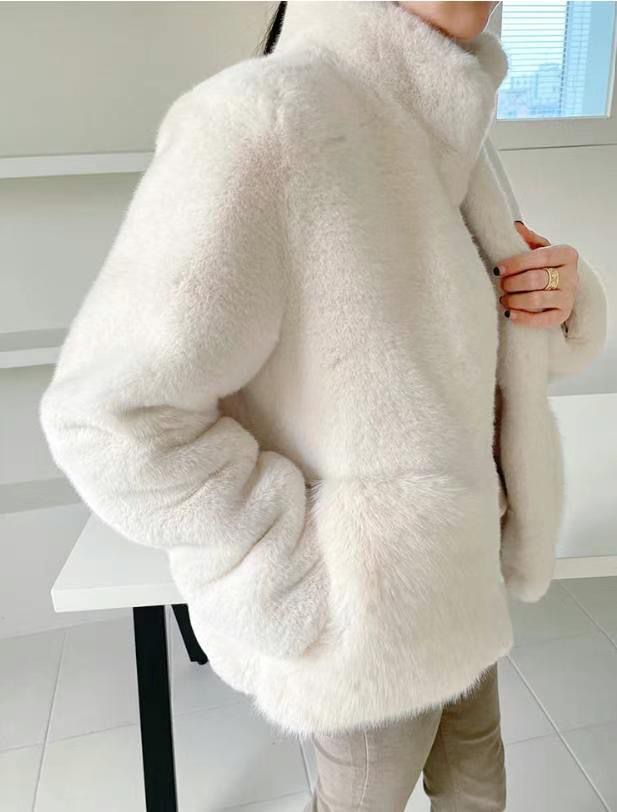 Merry J Fur Pocket Jacket *3 Colors