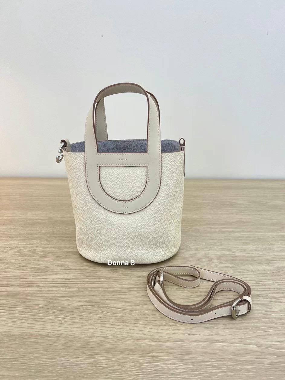 Donna 8 Two-Way Leather Bucket Bag *5 Colors