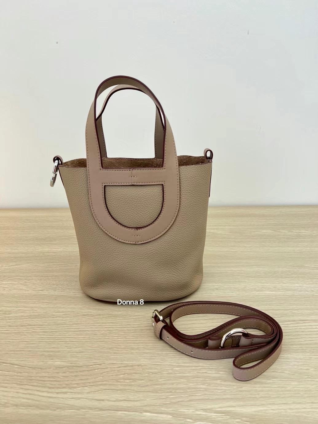 Donna 8 Two-Way Leather Bucket Bag *5 Colors