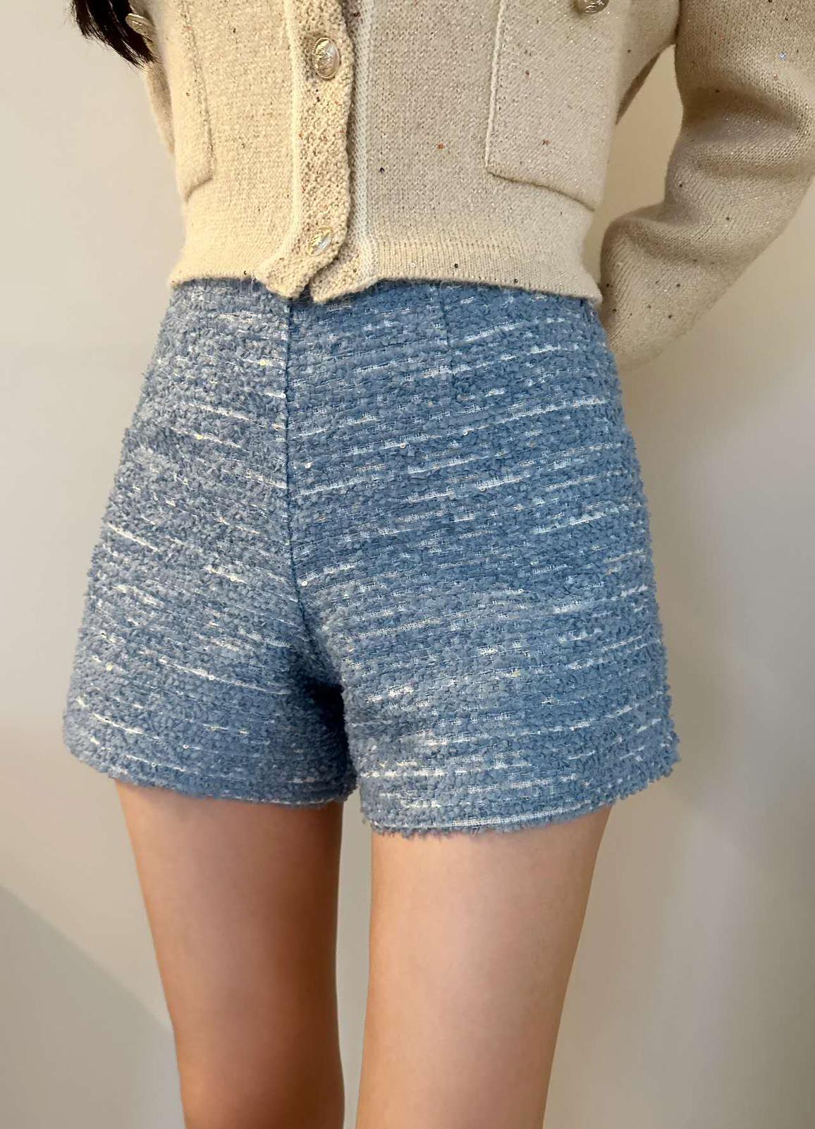 On Up Tweed Knit Shorts *4 Colors