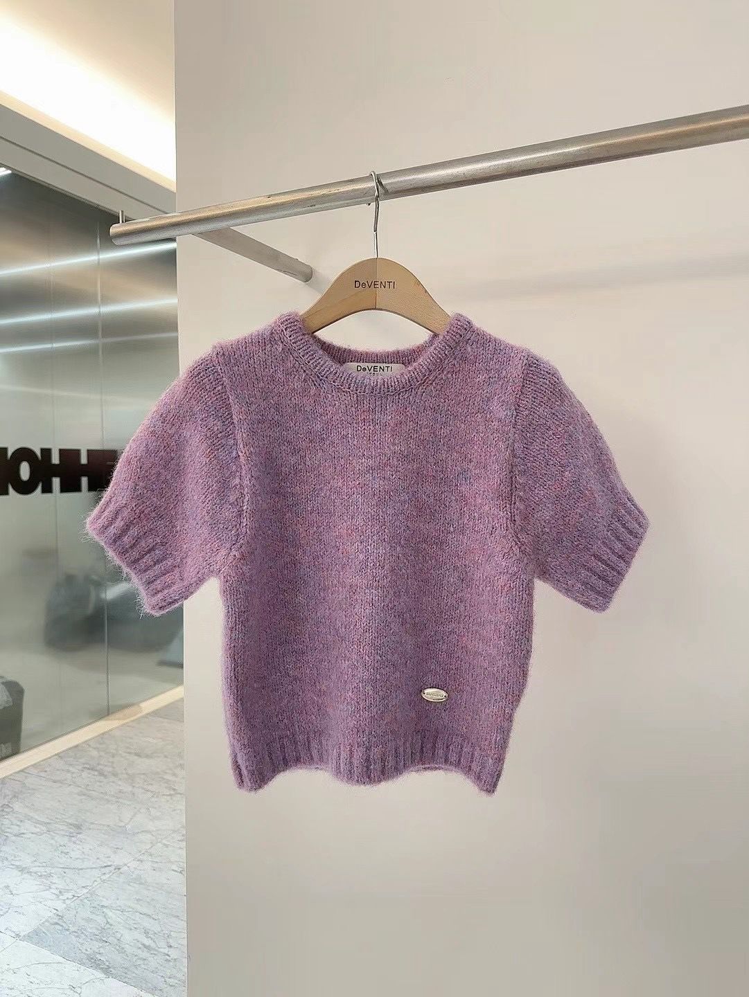 Short Sleeve Knitted Sweater *3 Colors