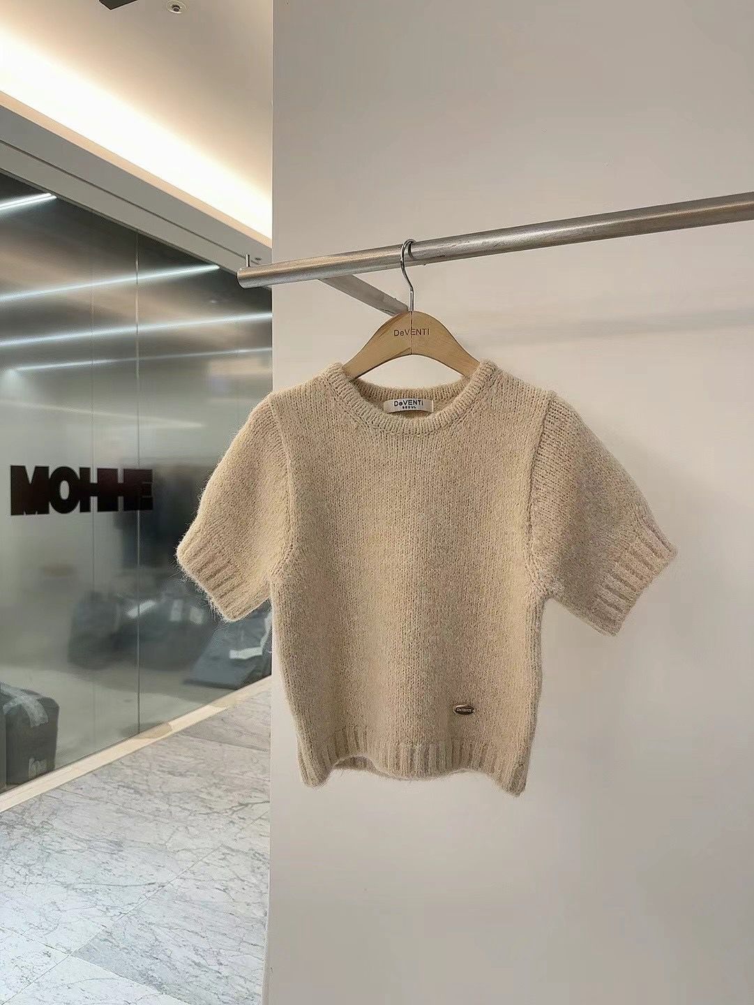 Short Sleeve Knitted Sweater *3 Colors